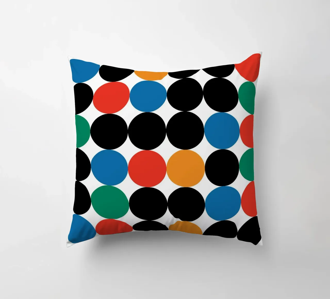 Circle Bauhaus Repeat cuscino da galihstudio