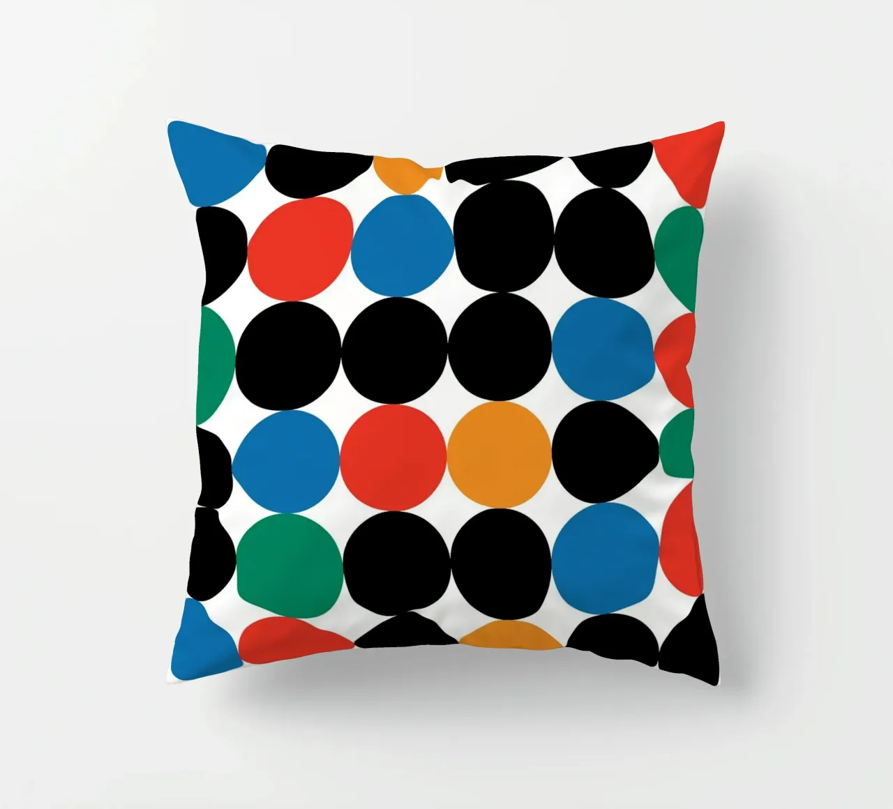 Circle Bauhaus Repeat cuscino da galihstudio
