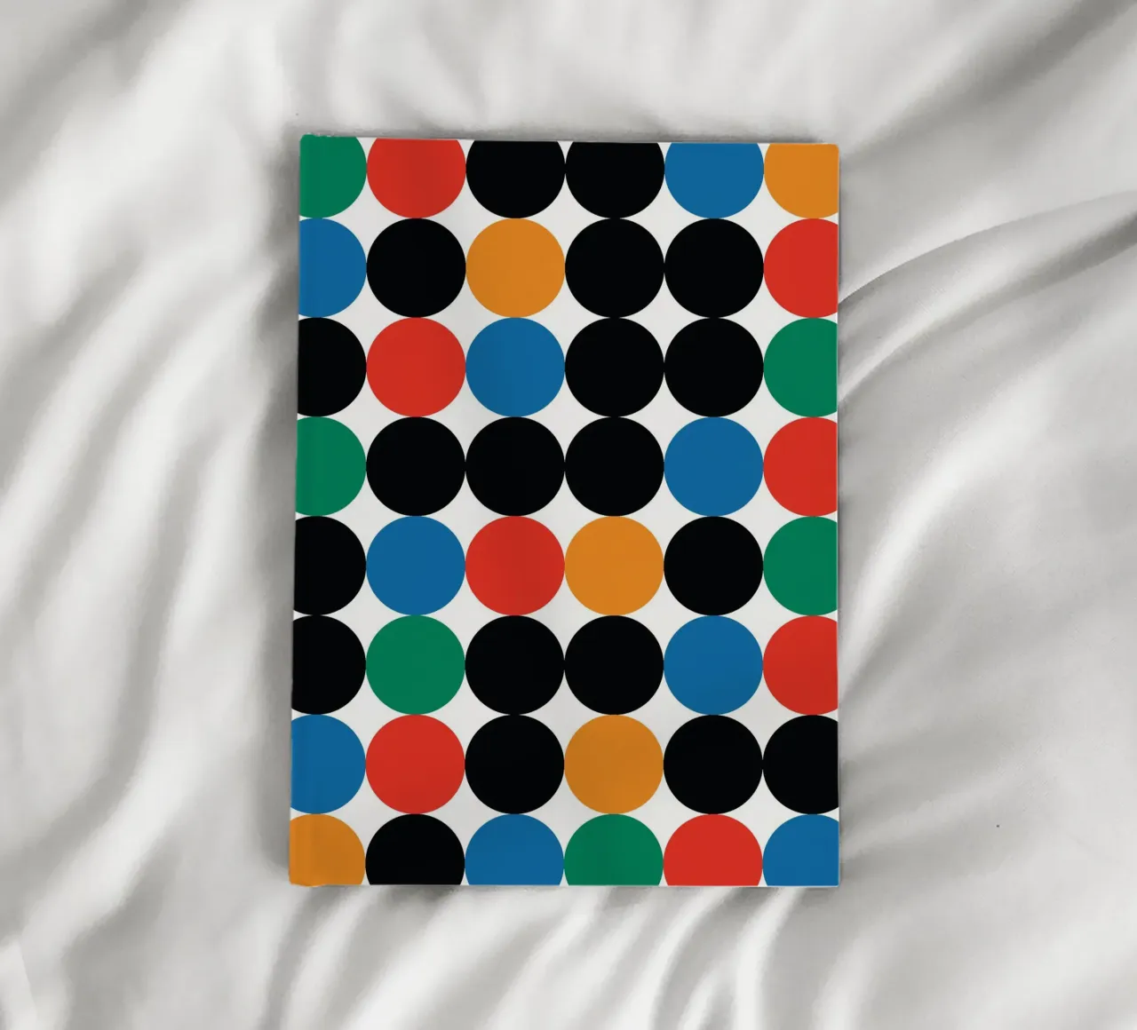 Circle Bauhaus Repeat notebook by galihstudio