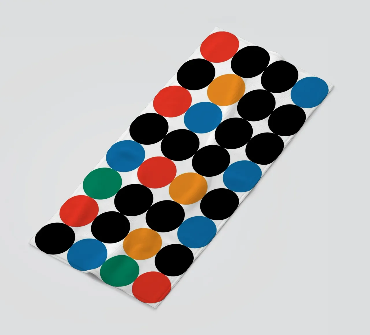 Circle Bauhaus Repeat telo mare da galihstudio