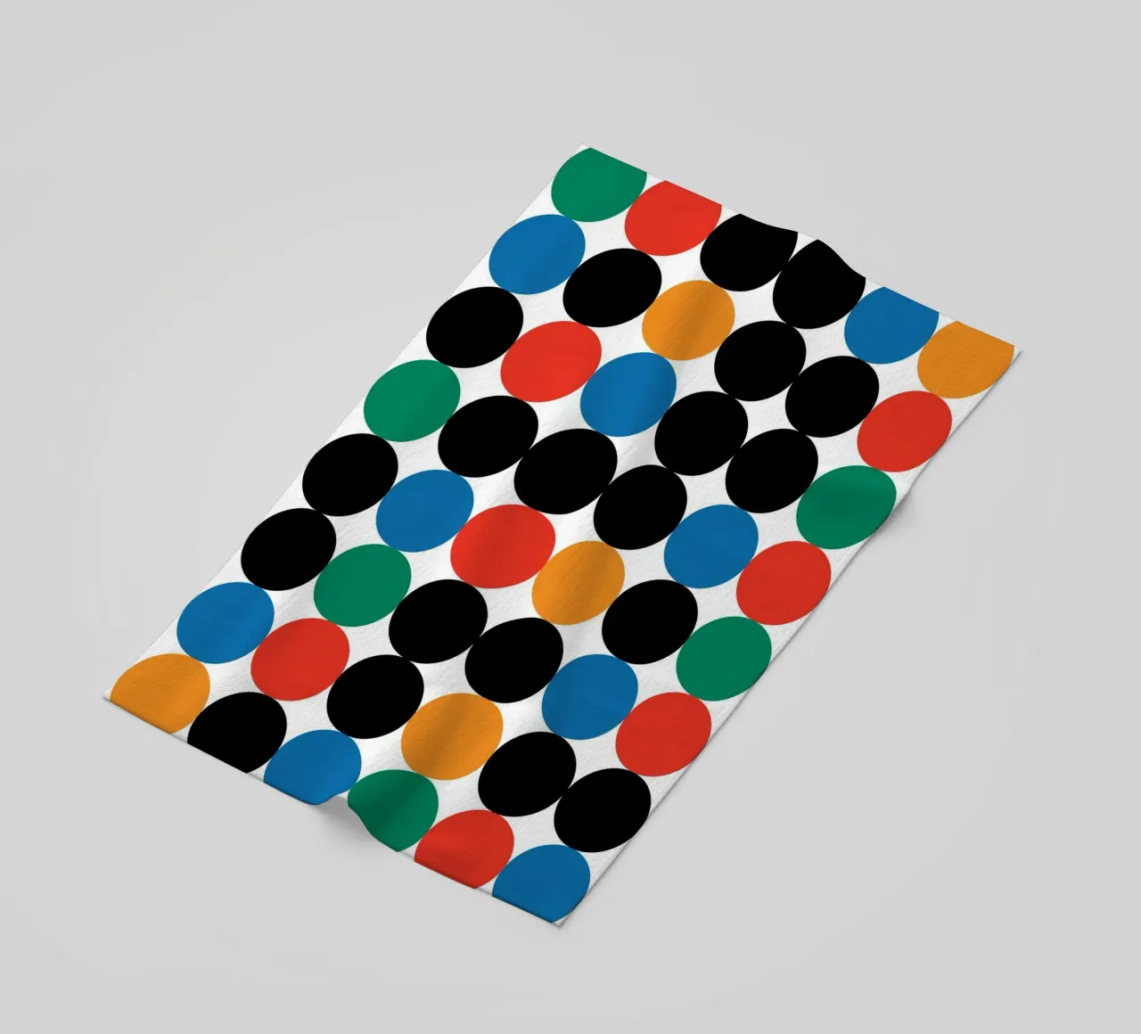 Circle Bauhaus Repeat telo mare da galihstudio