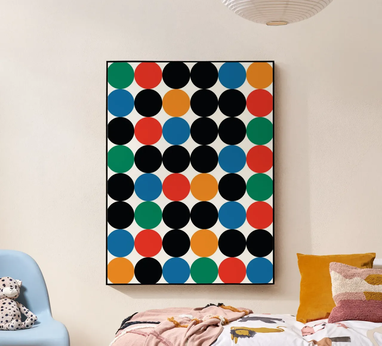 Circle Bauhaus Repeat plexiglass da galihstudio