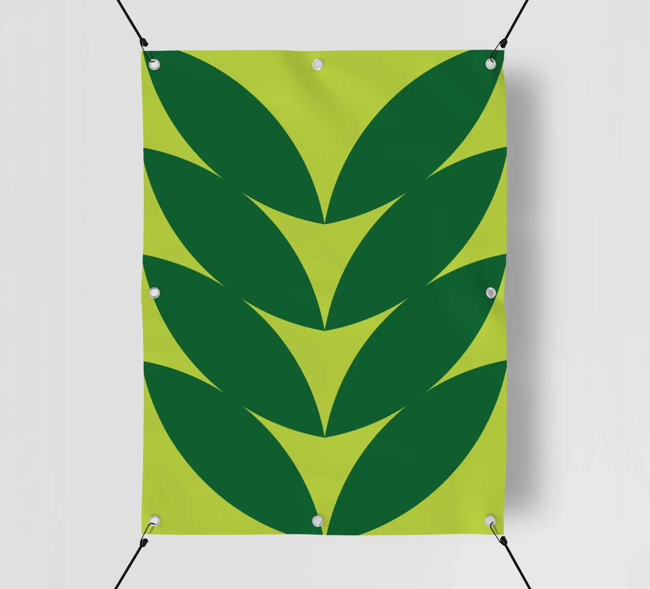 Verde eucalipto telo in pvc da galihstudio