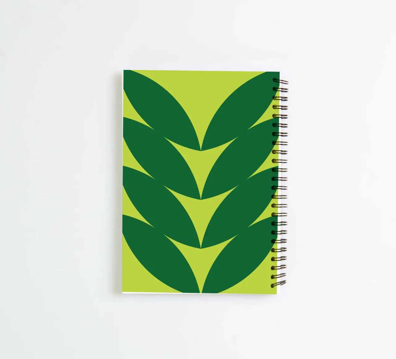 Eucalyptus Green spiral notebook by galihstudio