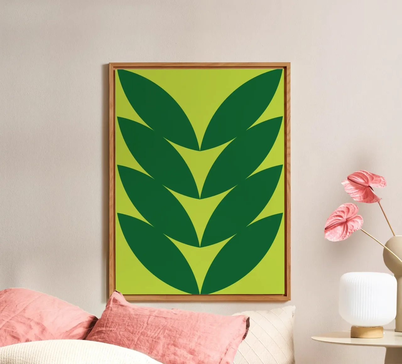 Verde eucalipto alluminio dibond da galihstudio