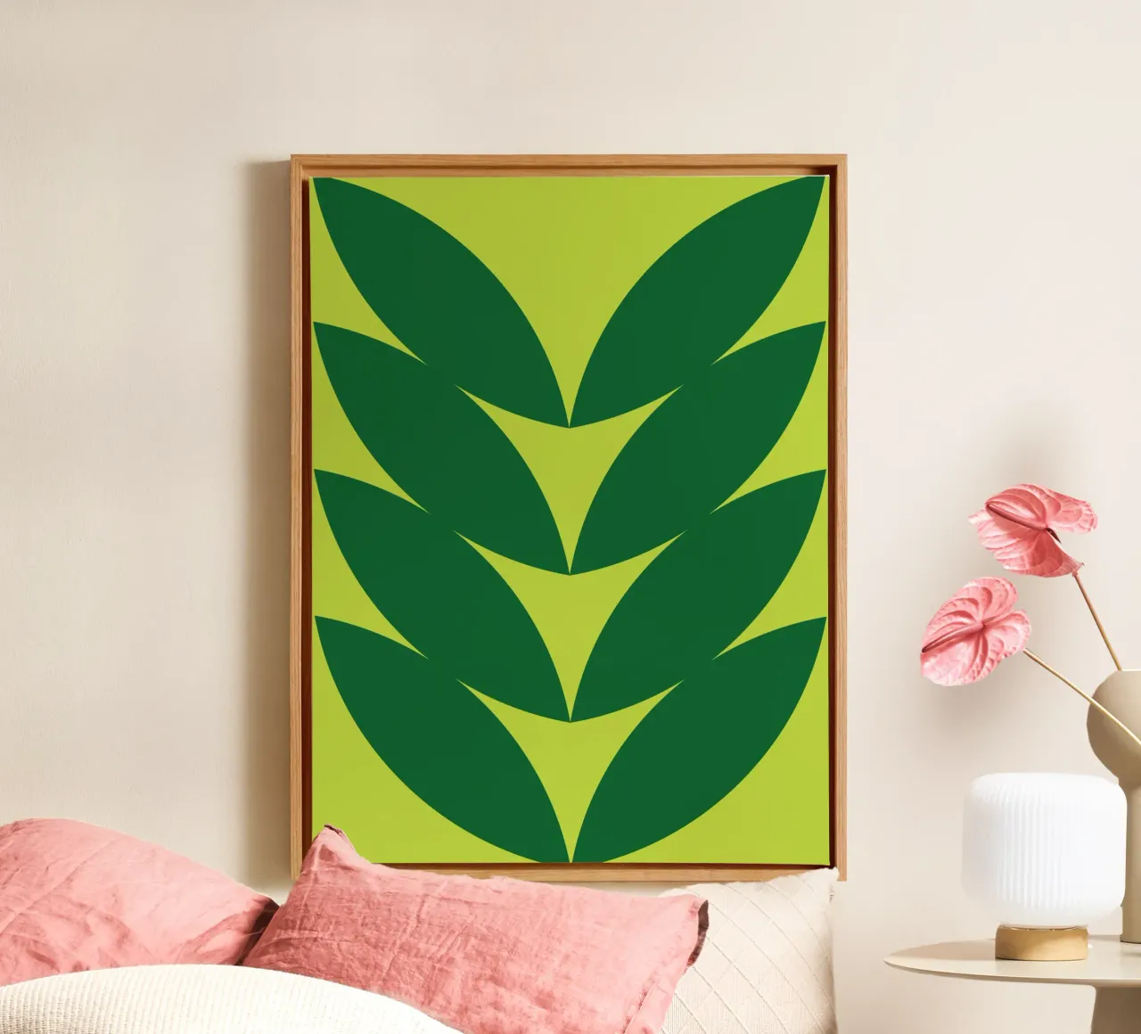 Verde eucalipto tela da galihstudio