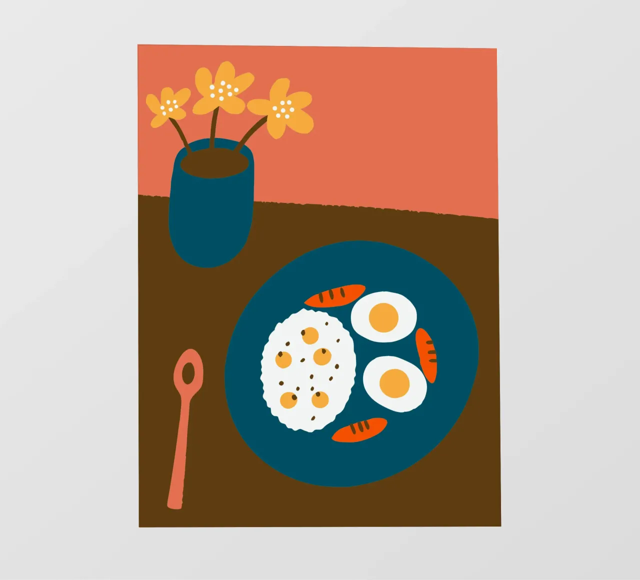 Piatto da pranzo pellicola backlit da TRENDY POSTER SHOP