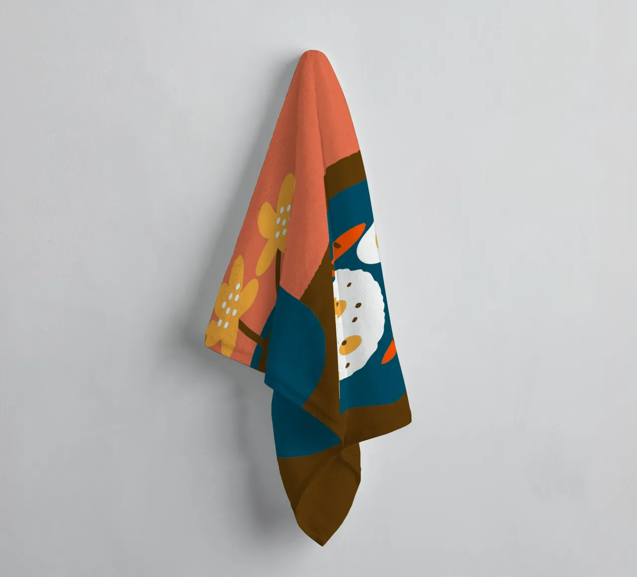 Eetbord badhanddoek van TRENDY POSTER SHOP