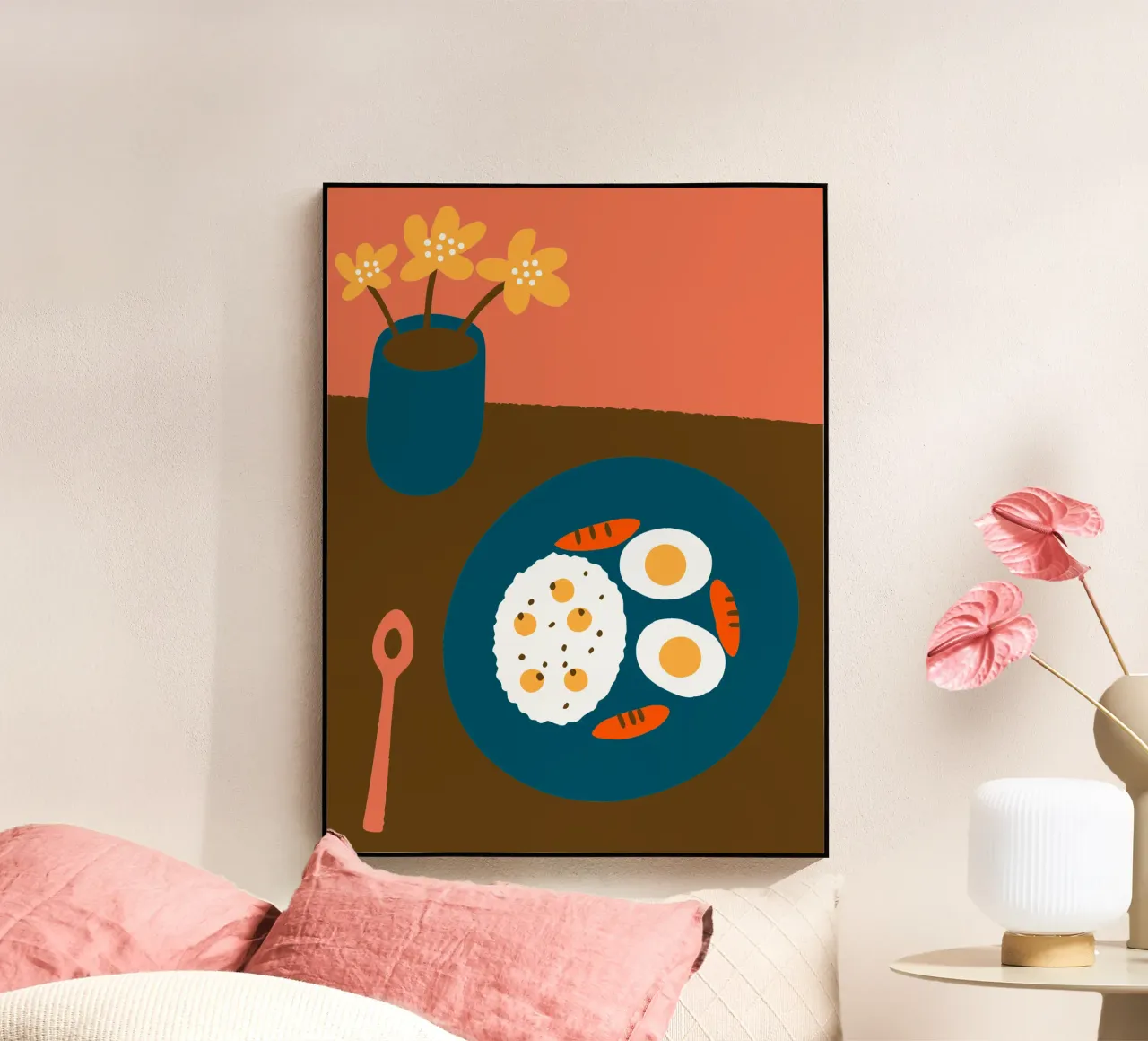 Piatto da pranzo plexiglass da TRENDY POSTER SHOP