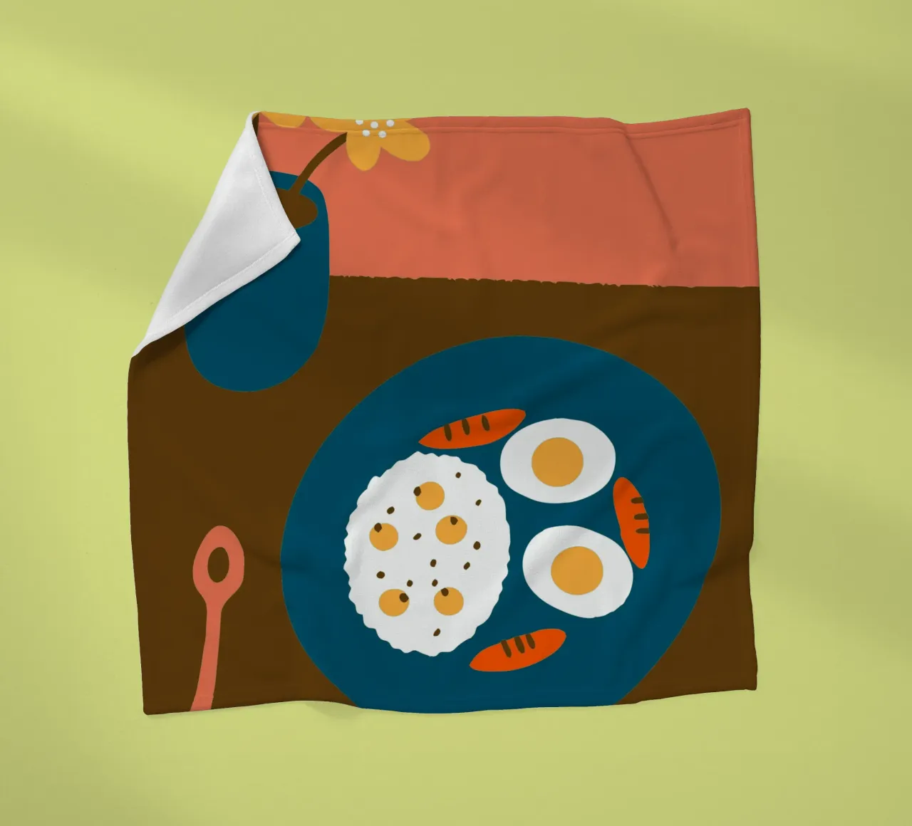 Piatto da pranzo coperta in pile da TRENDY POSTER SHOP