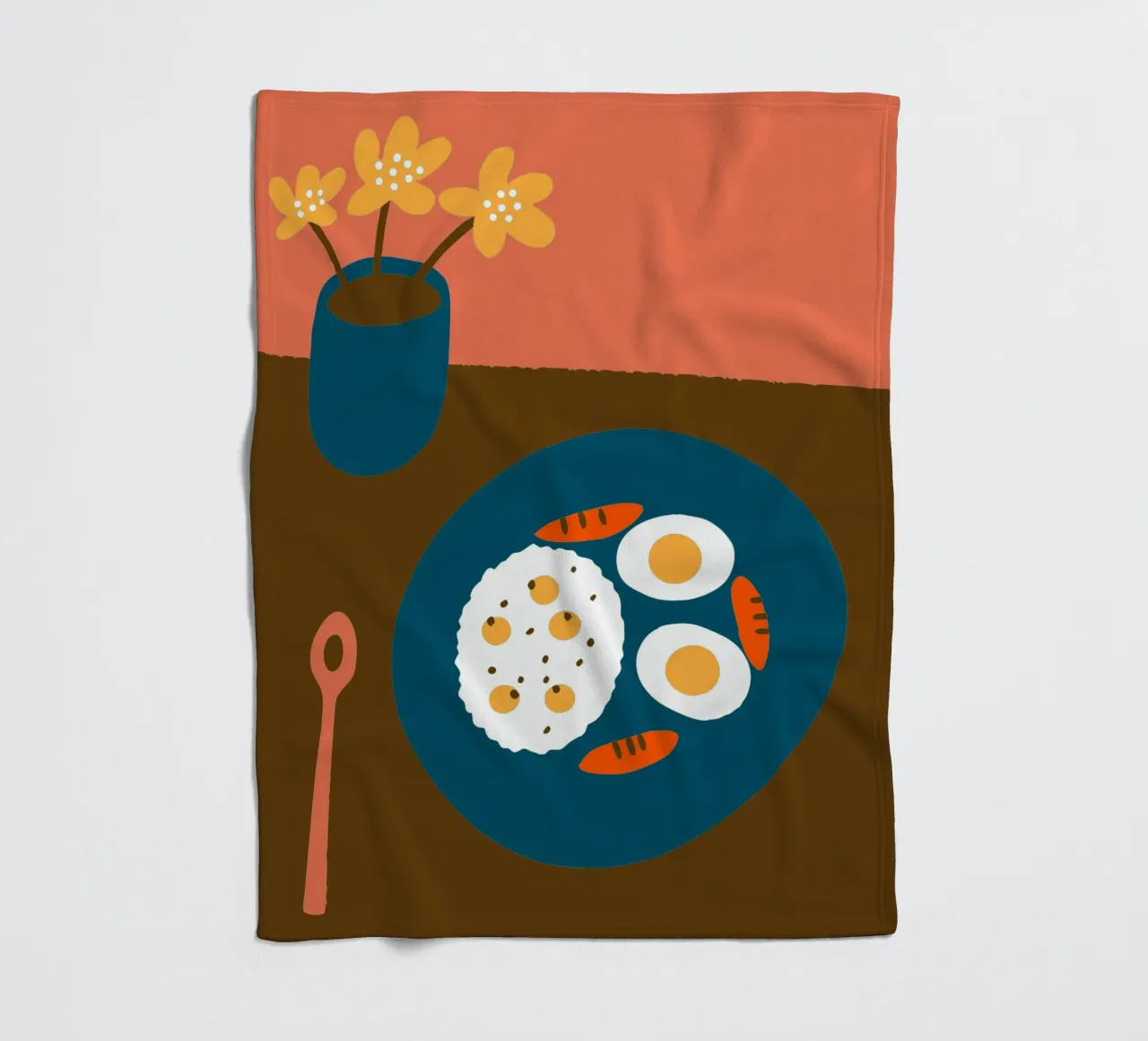 Piatto da pranzo coperta in pile da TRENDY POSTER SHOP