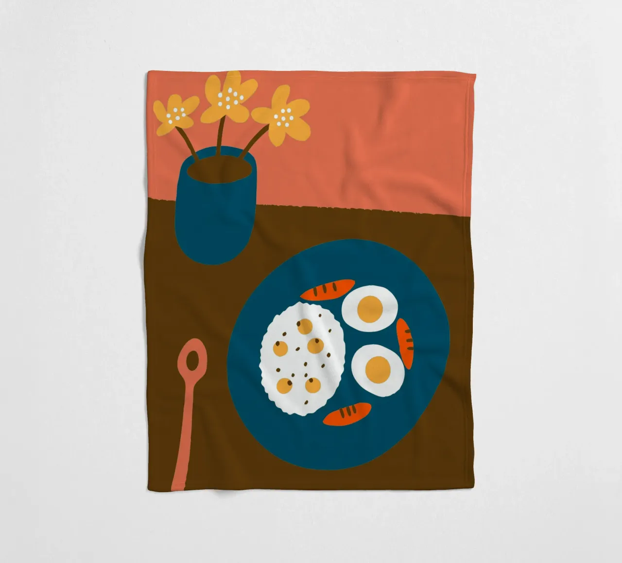 Piatto da pranzo coperta in pile da TRENDY POSTER SHOP