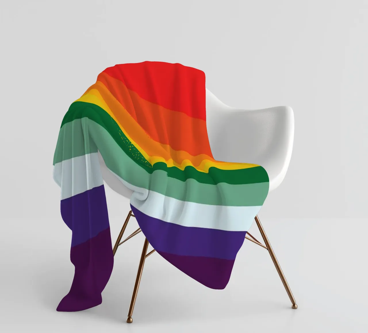 Libertà Arcobaleno coperta in pile da galihstudio