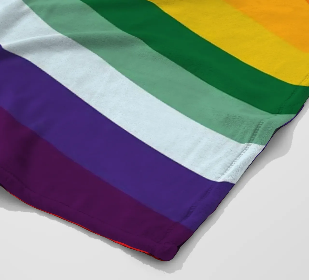 Libertà Arcobaleno coperta in pile da galihstudio