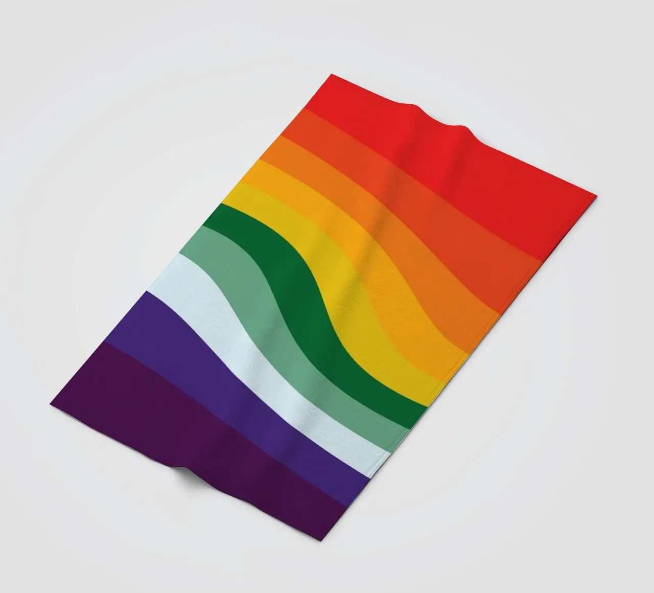 Libertà Arcobaleno coperta in pile da galihstudio