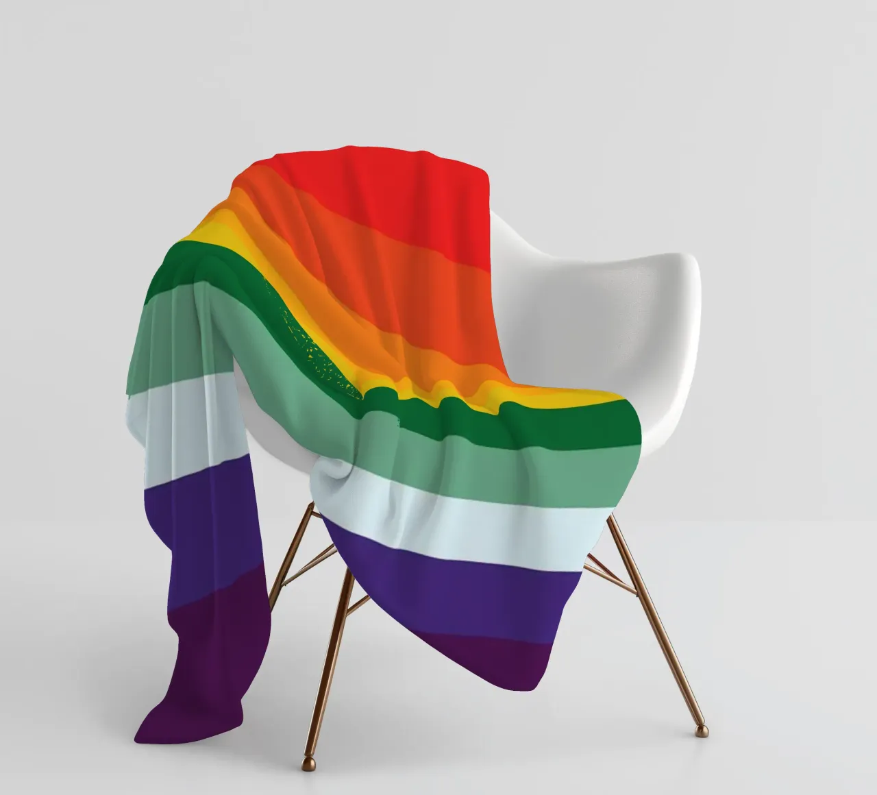 Libertà Arcobaleno coperta in pile da galihstudio