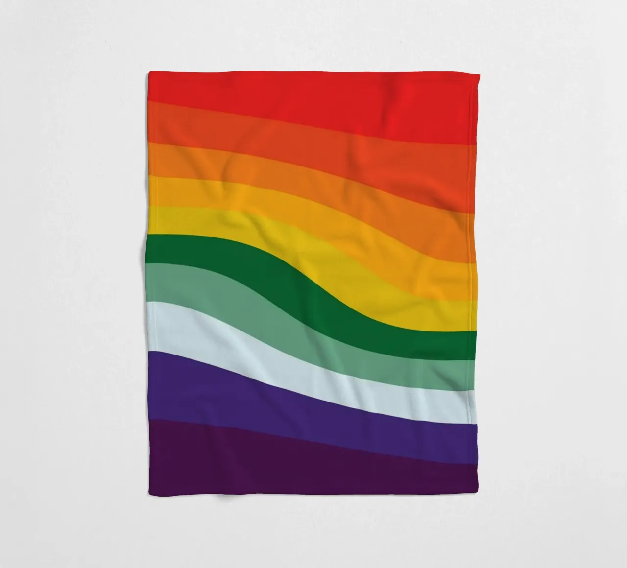 Libertà Arcobaleno coperta in pile da galihstudio