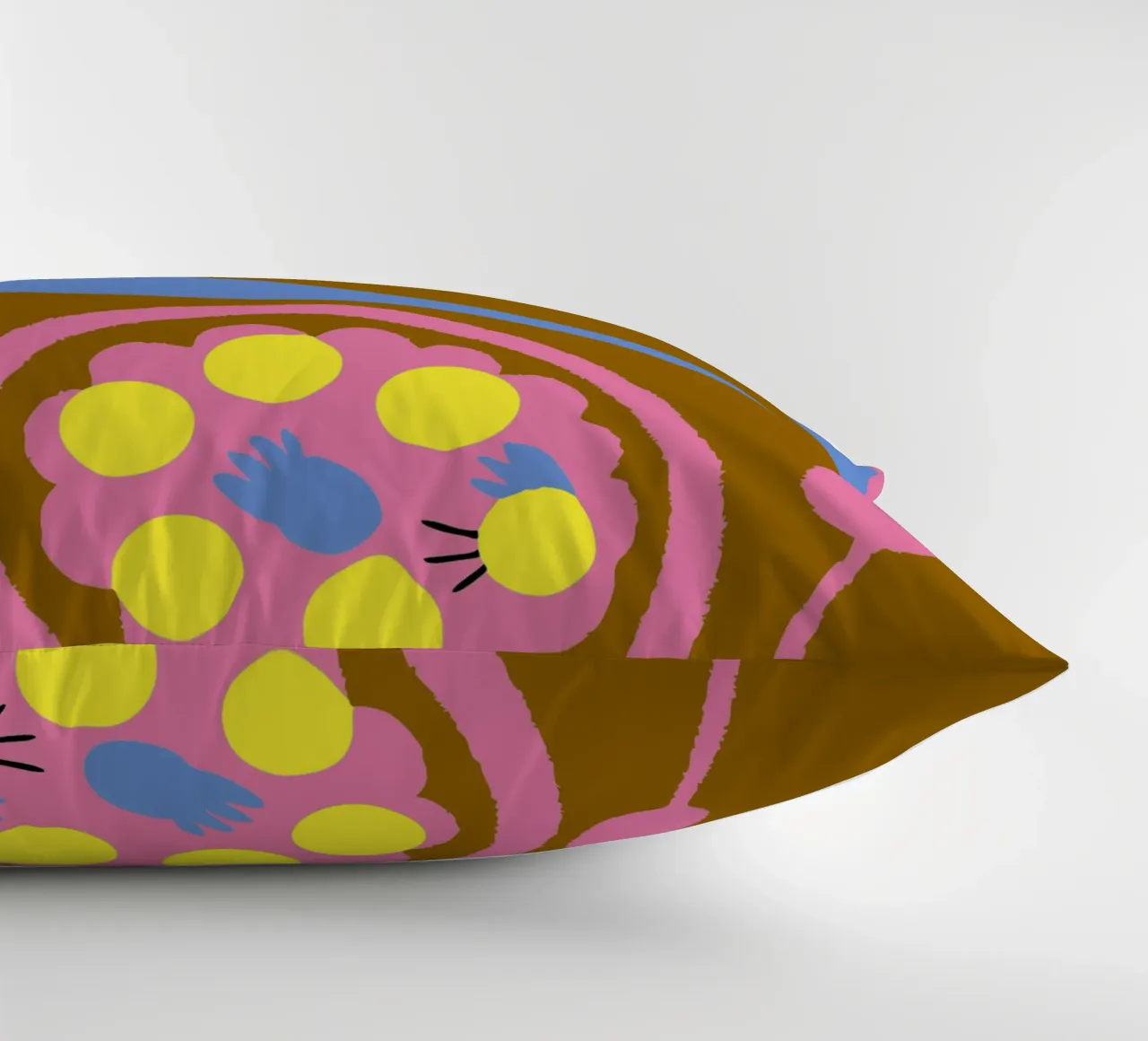 Fiori e cibo per gatti cuscino da TRENDY POSTER SHOP