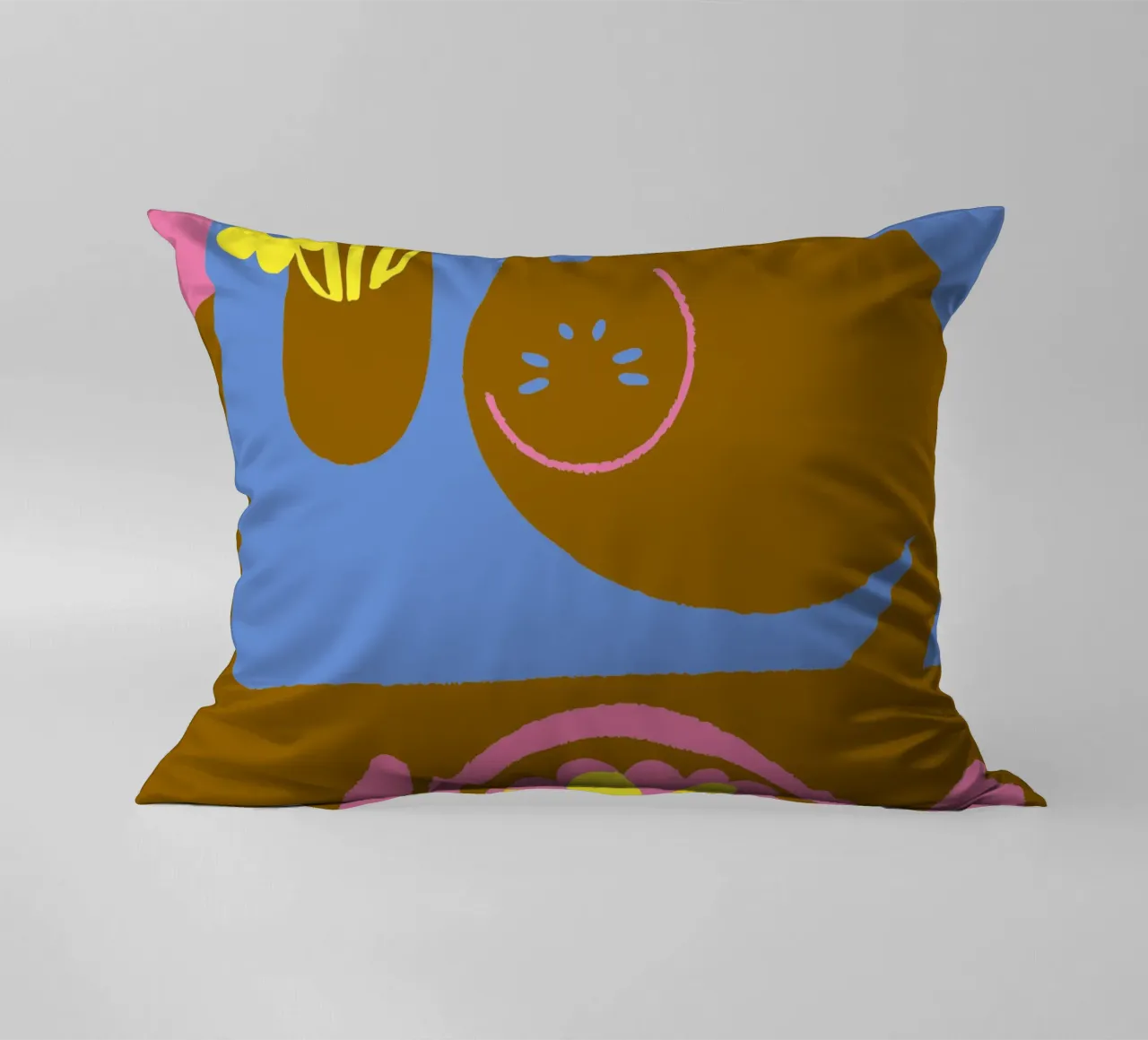 Fiori e cibo per gatti cuscino da TRENDY POSTER SHOP