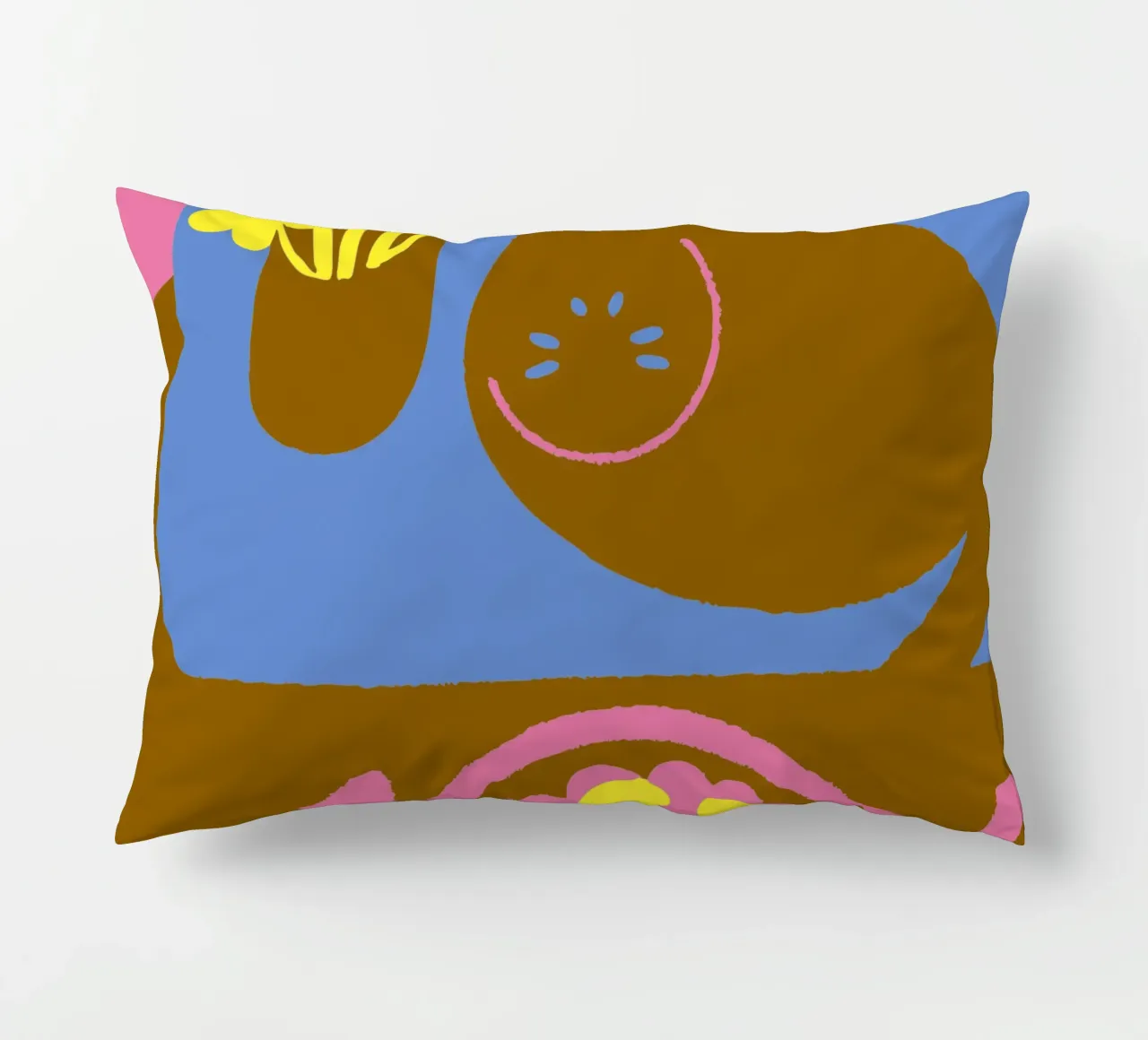 Fiori e cibo per gatti cuscino da TRENDY POSTER SHOP