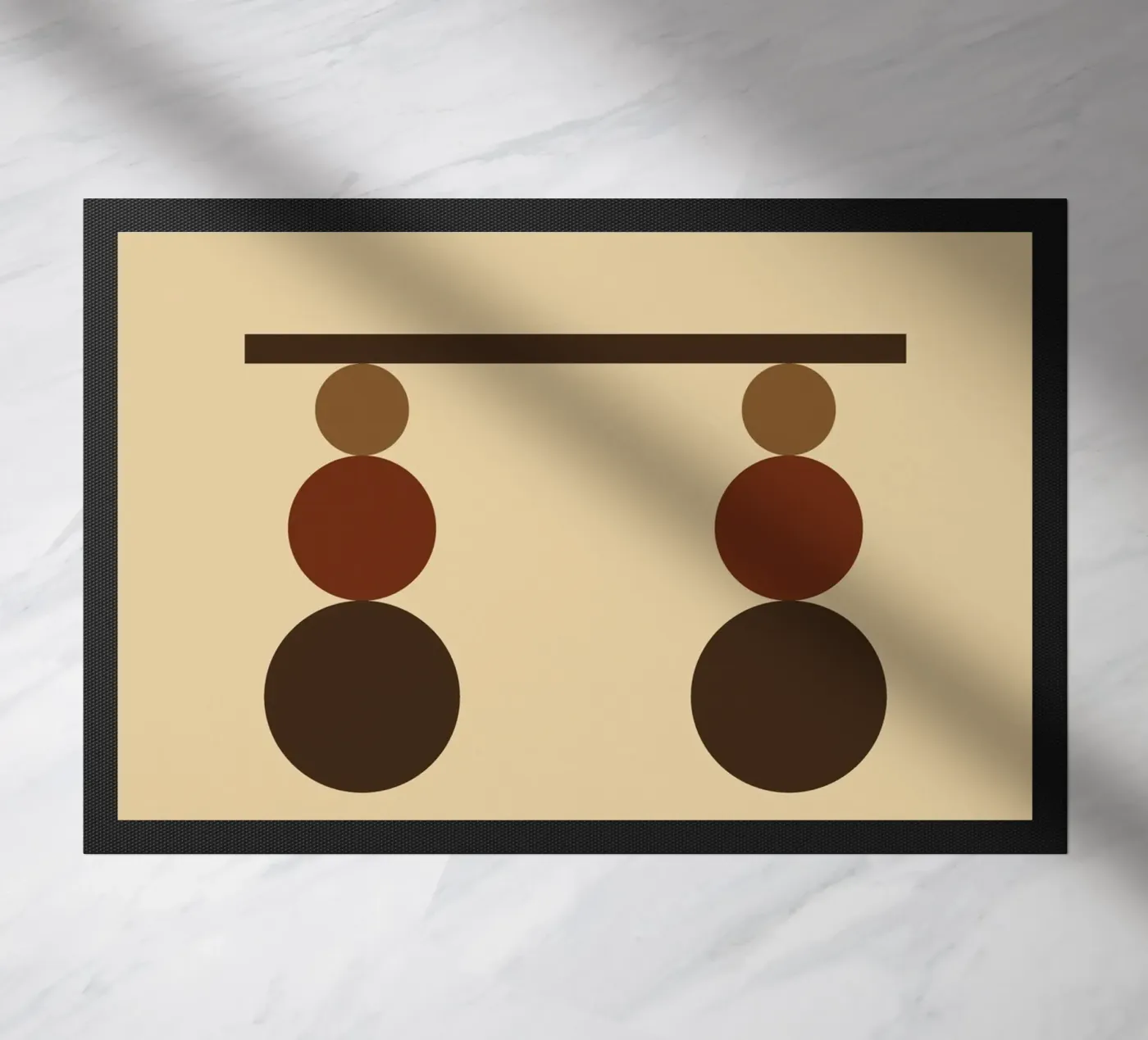 Table Harmony Minimalist doormat by galihstudio