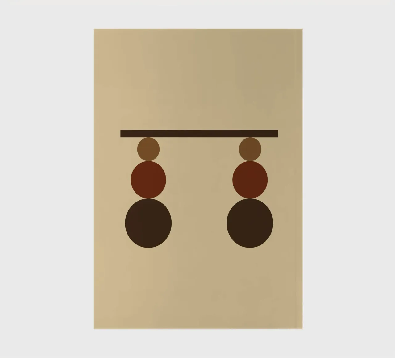 Table Harmony Minimalist notebook by galihstudio