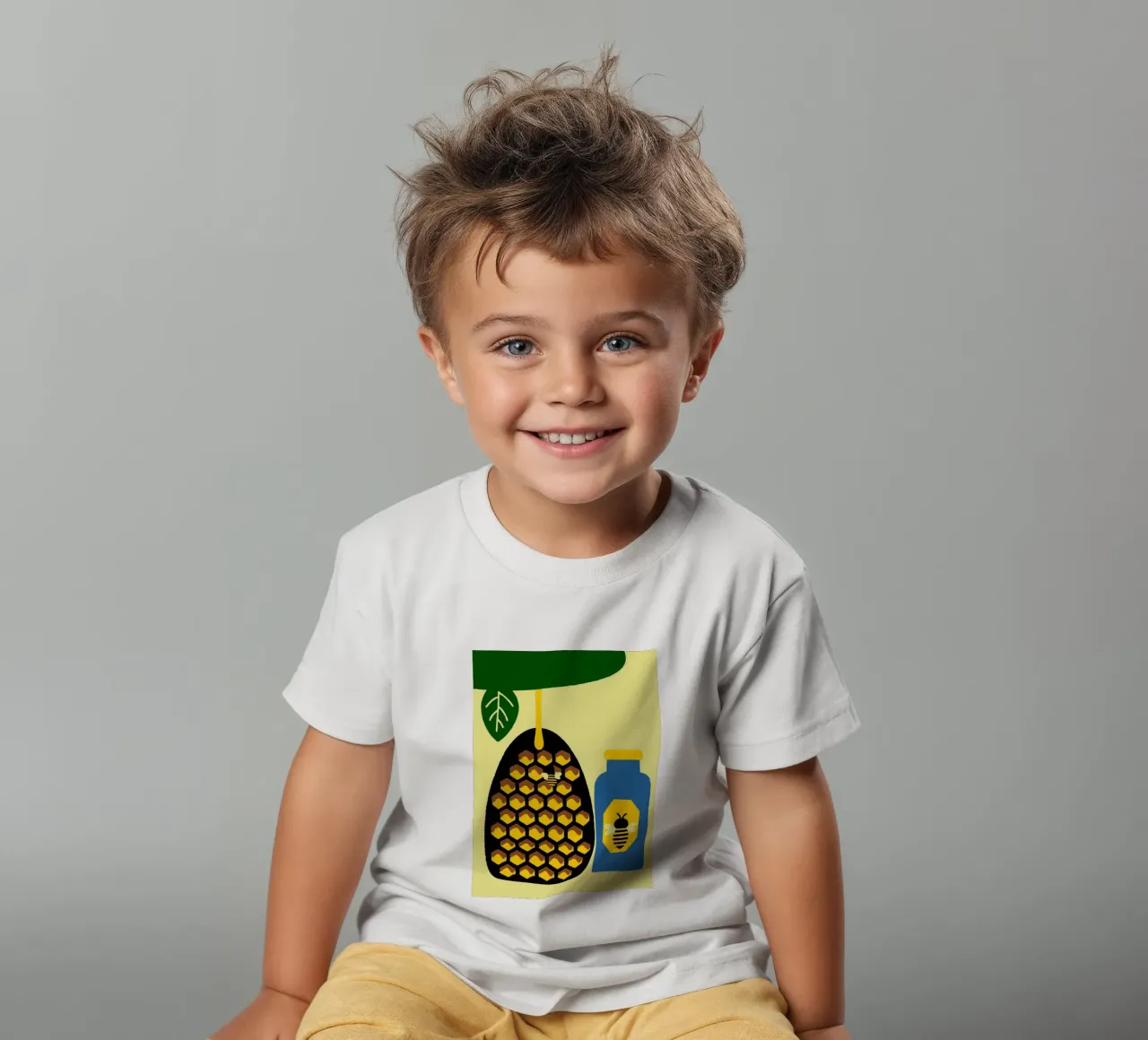 Api da miele t-shirt bambini da TRENDY POSTER SHOP