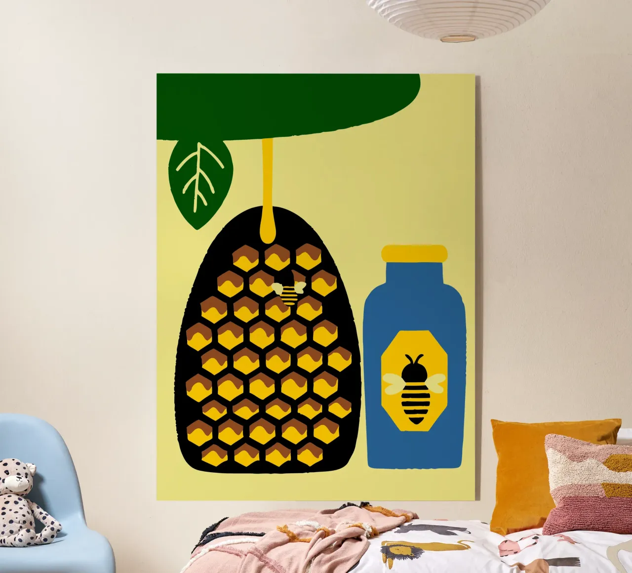 Api da miele plexiglass da TRENDY POSTER SHOP