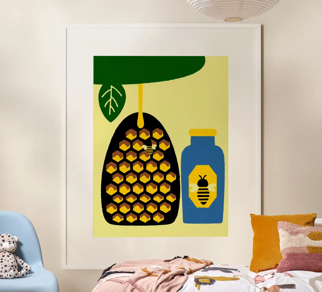 Api da miele carta hahnemühle da TRENDY POSTER SHOP