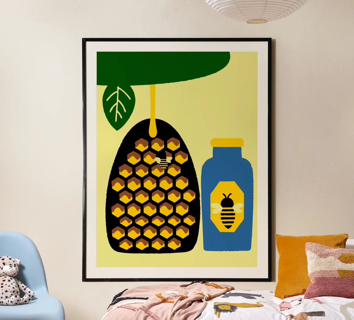 Honey Bees poster da TRENDY POSTER SHOP