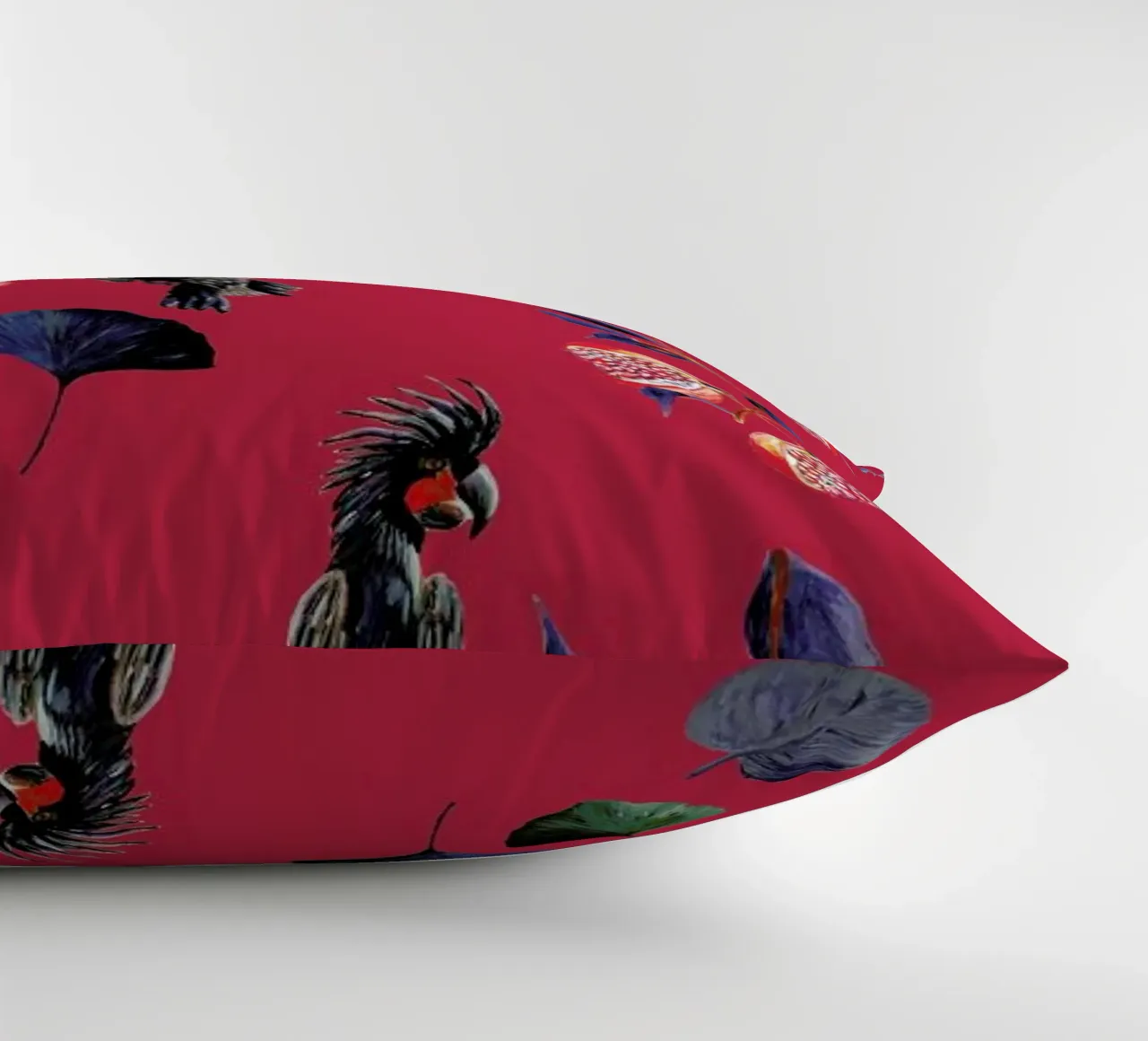 Pomegranates Park Rood cuscino da Femke Zwaan