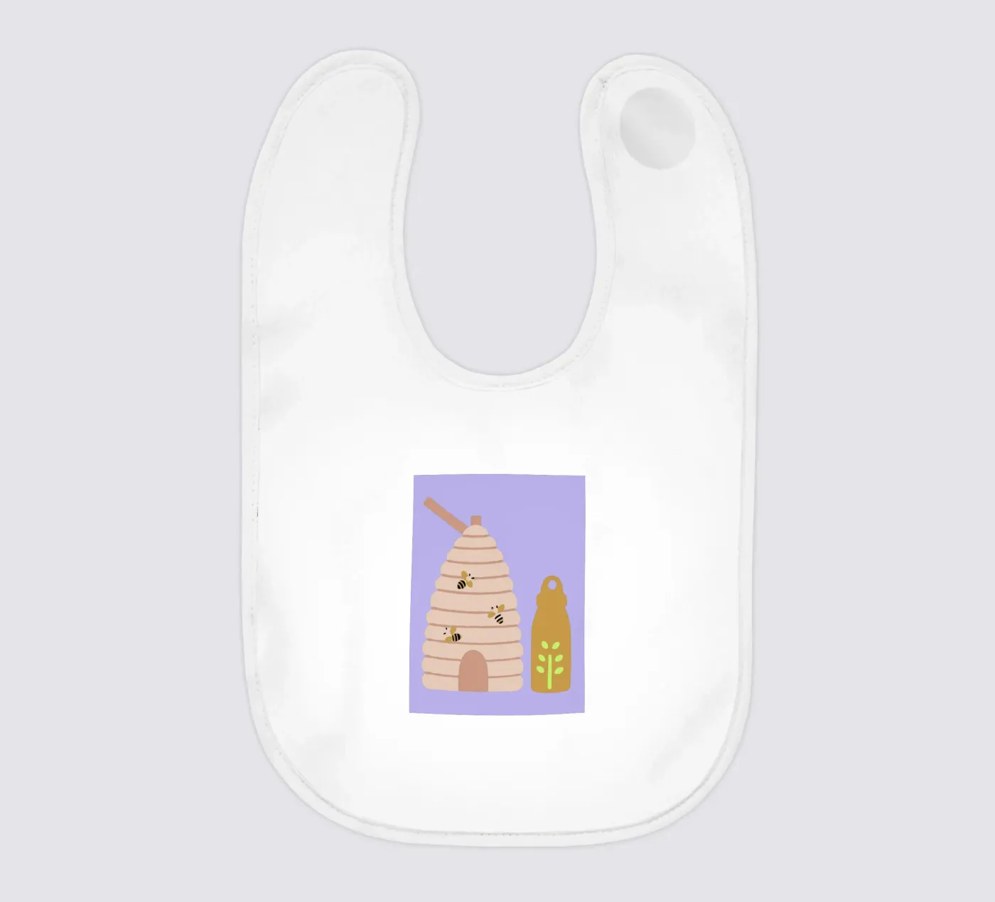 Honigbienen Babylätzchen von TRENDY POSTER SHOP