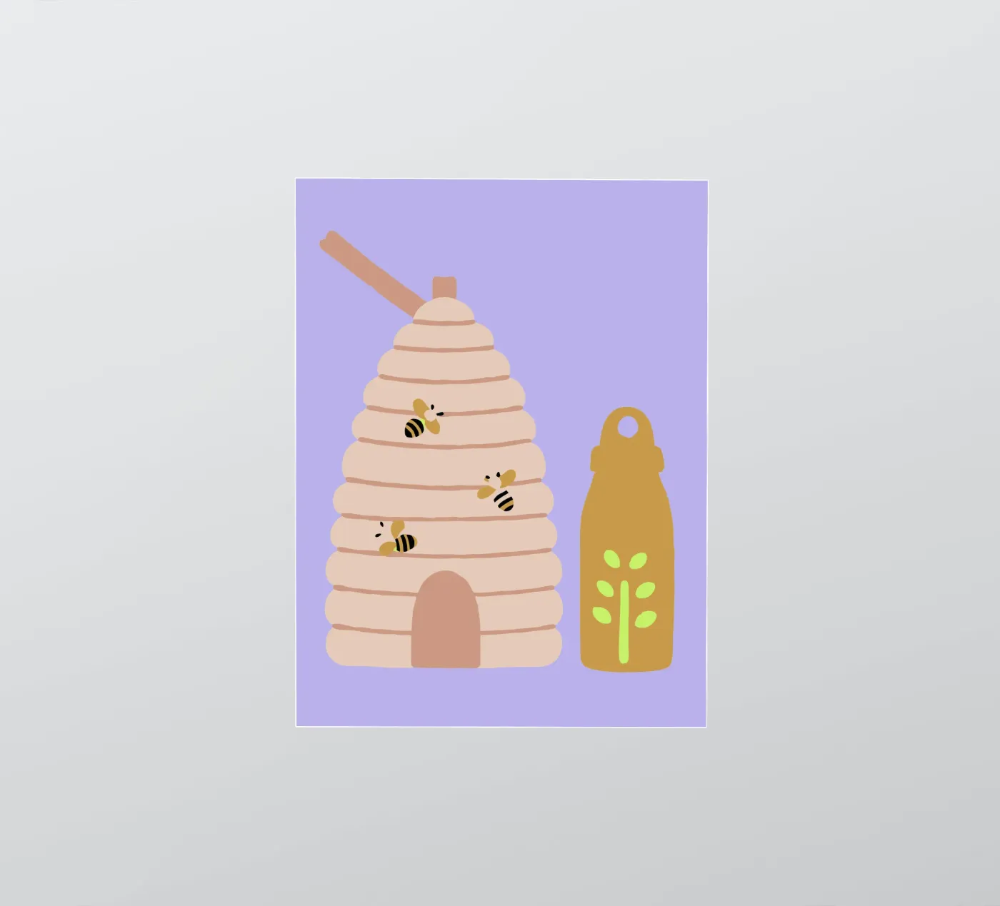 Api da miele adesivo da TRENDY POSTER SHOP