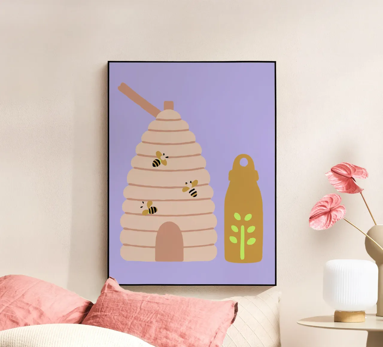 Api da miele plexiglass da TRENDY POSTER SHOP