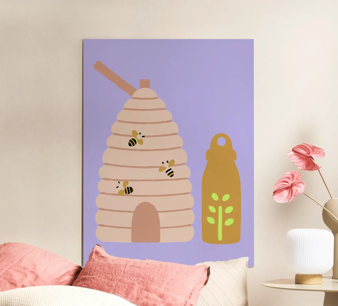 Honey Bees Poster von TRENDY POSTER SHOP
