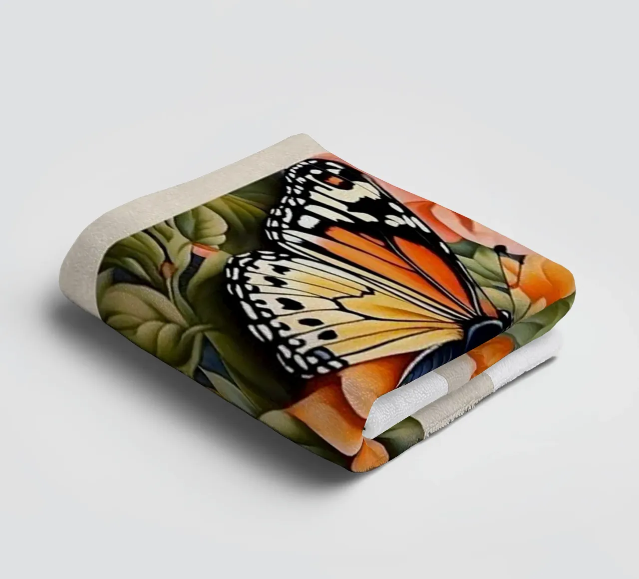 bella farfalla william morris asciugamano da bagno da komo store