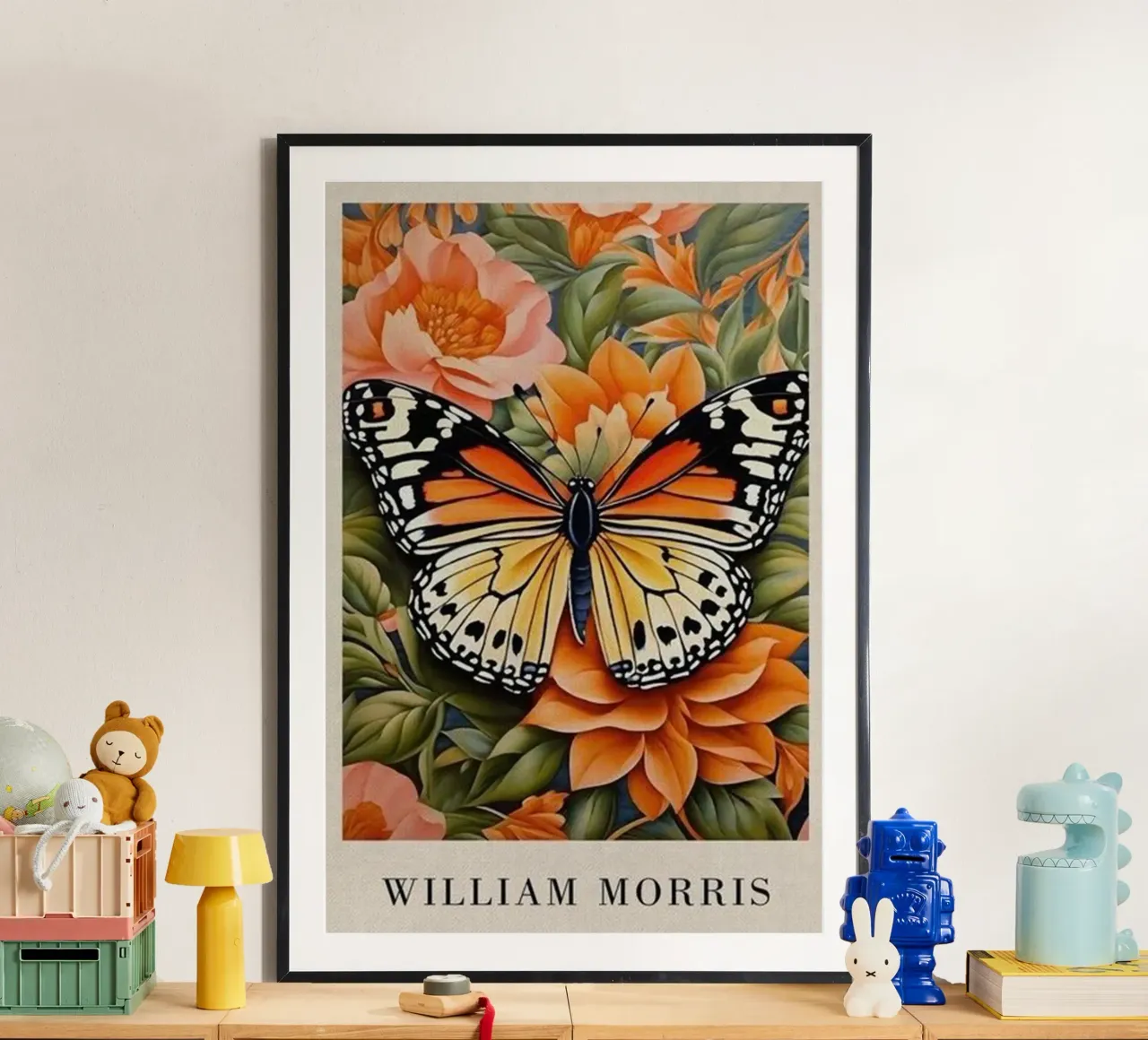 bella farfalla william morris carta hahnemühle da komo store