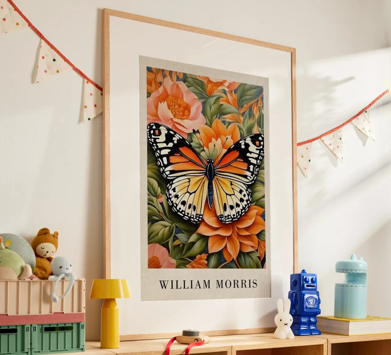 bella farfalla william morris carta hahnemühle da komo store