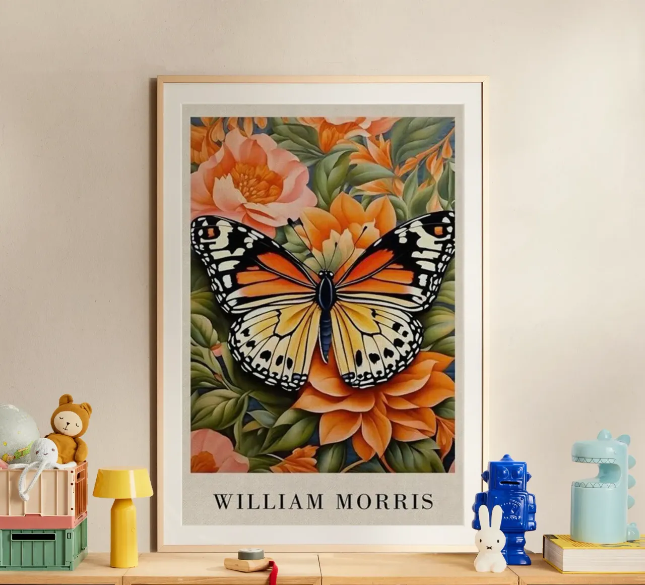 bella farfalla william morris carta hahnemühle da komo store