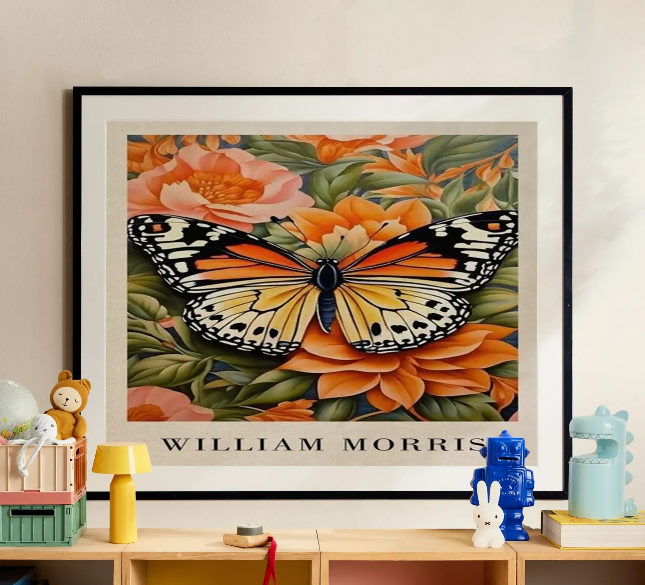 bella farfalla william morris carta hahnemühle da komo store