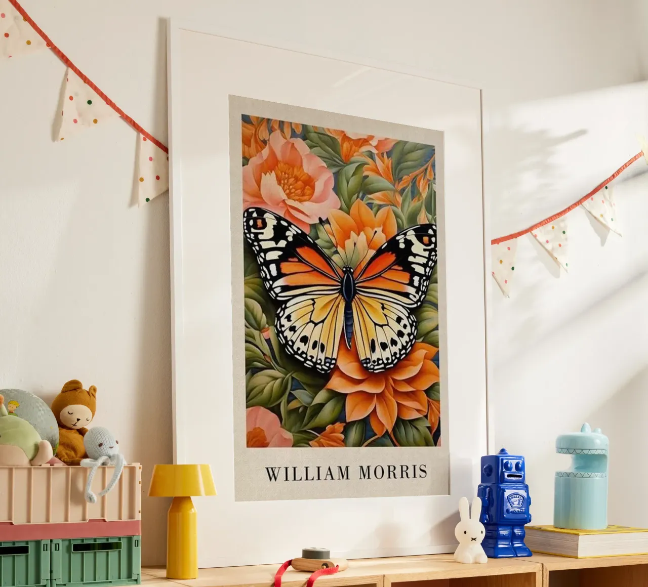bella farfalla william morris carta hahnemühle da komo store