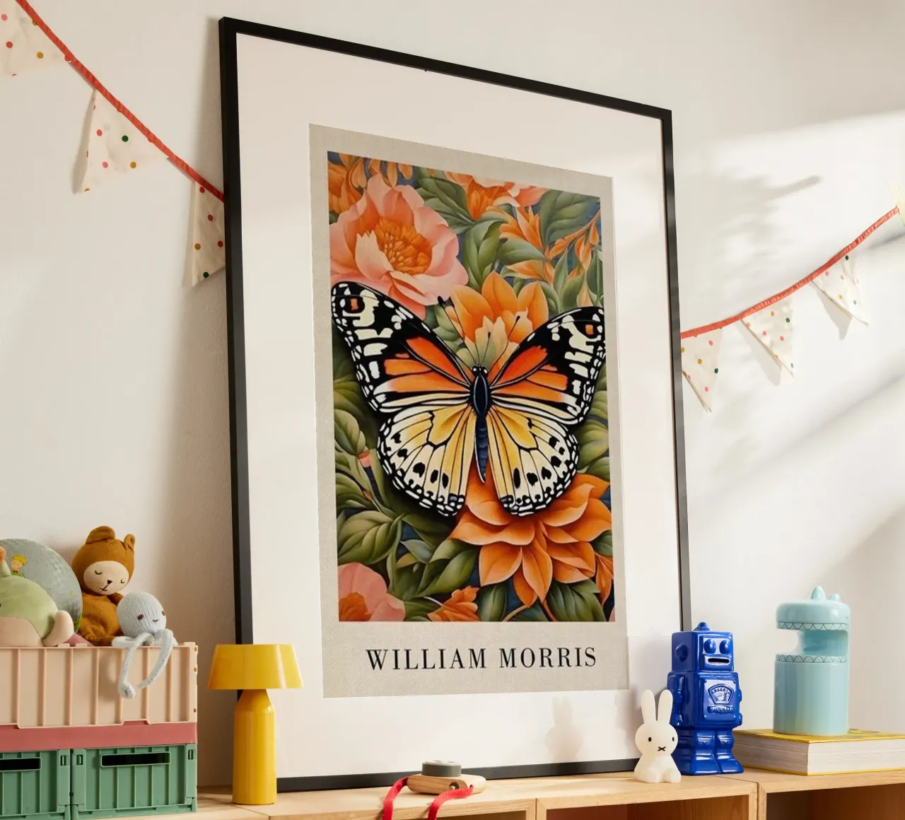bella farfalla william morris carta hahnemühle da komo store
