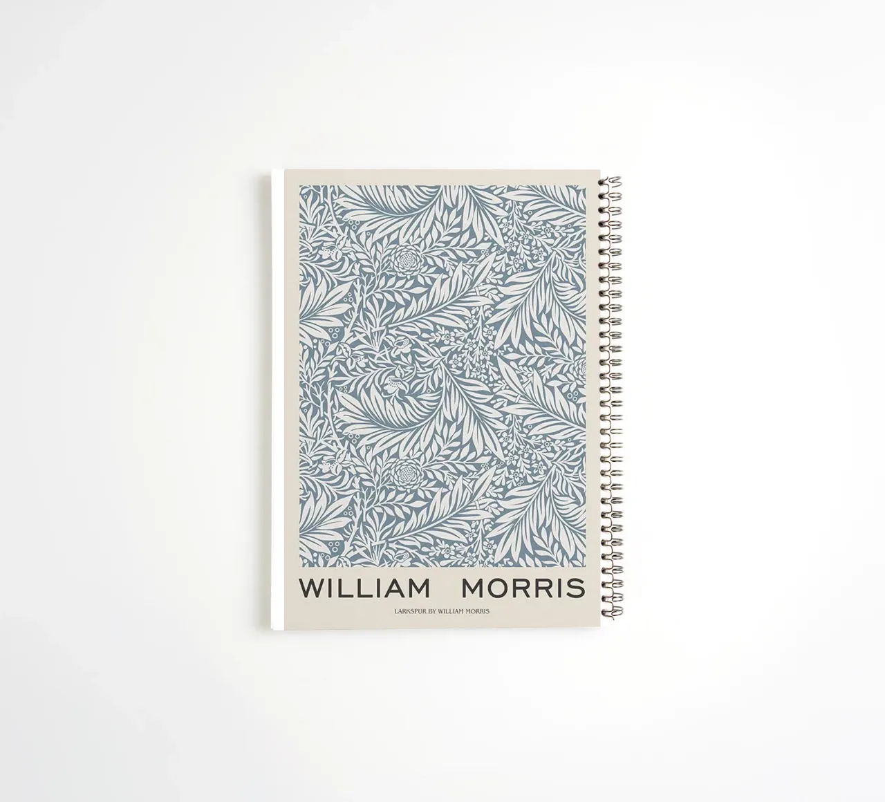 floral intricate decorative william morris spiral notebook by komo store