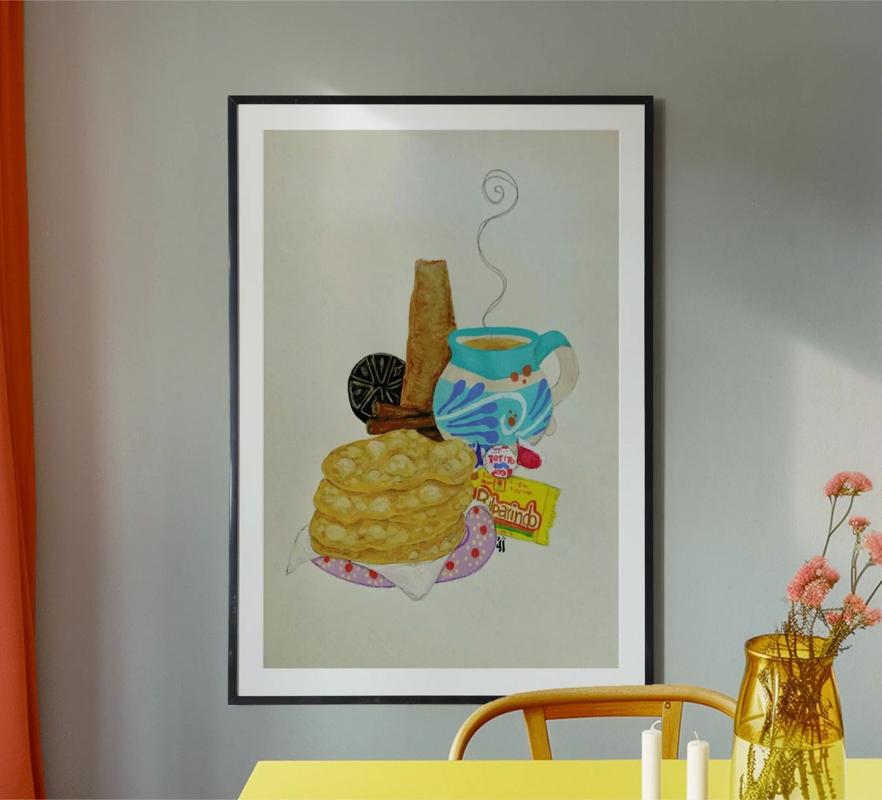 Posada Faves poster by Paloma Kua
