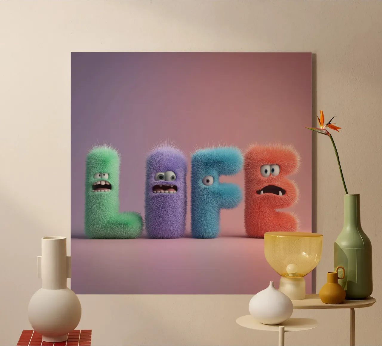 Life Acryl-Glas von Motivate-Today