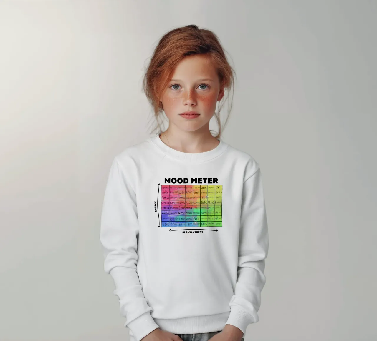 Mostra Mood Meter Landscape felpa bambino da Monikaprint