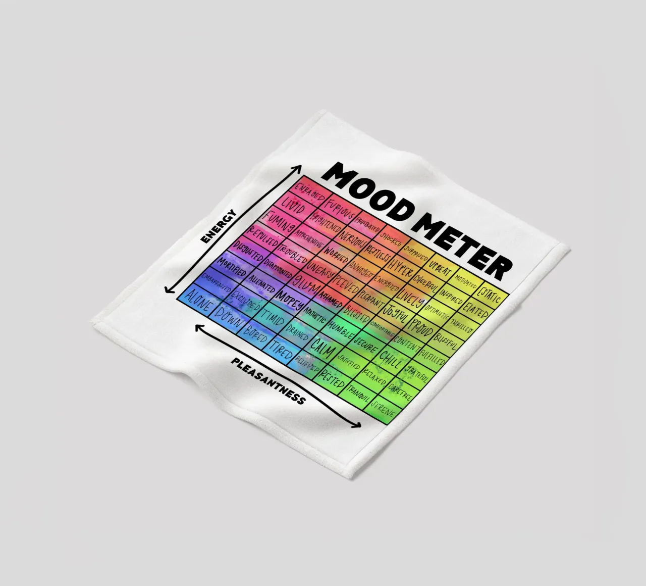 Mostra Mood Meter Landscape coperta in pile da Monikaprint
