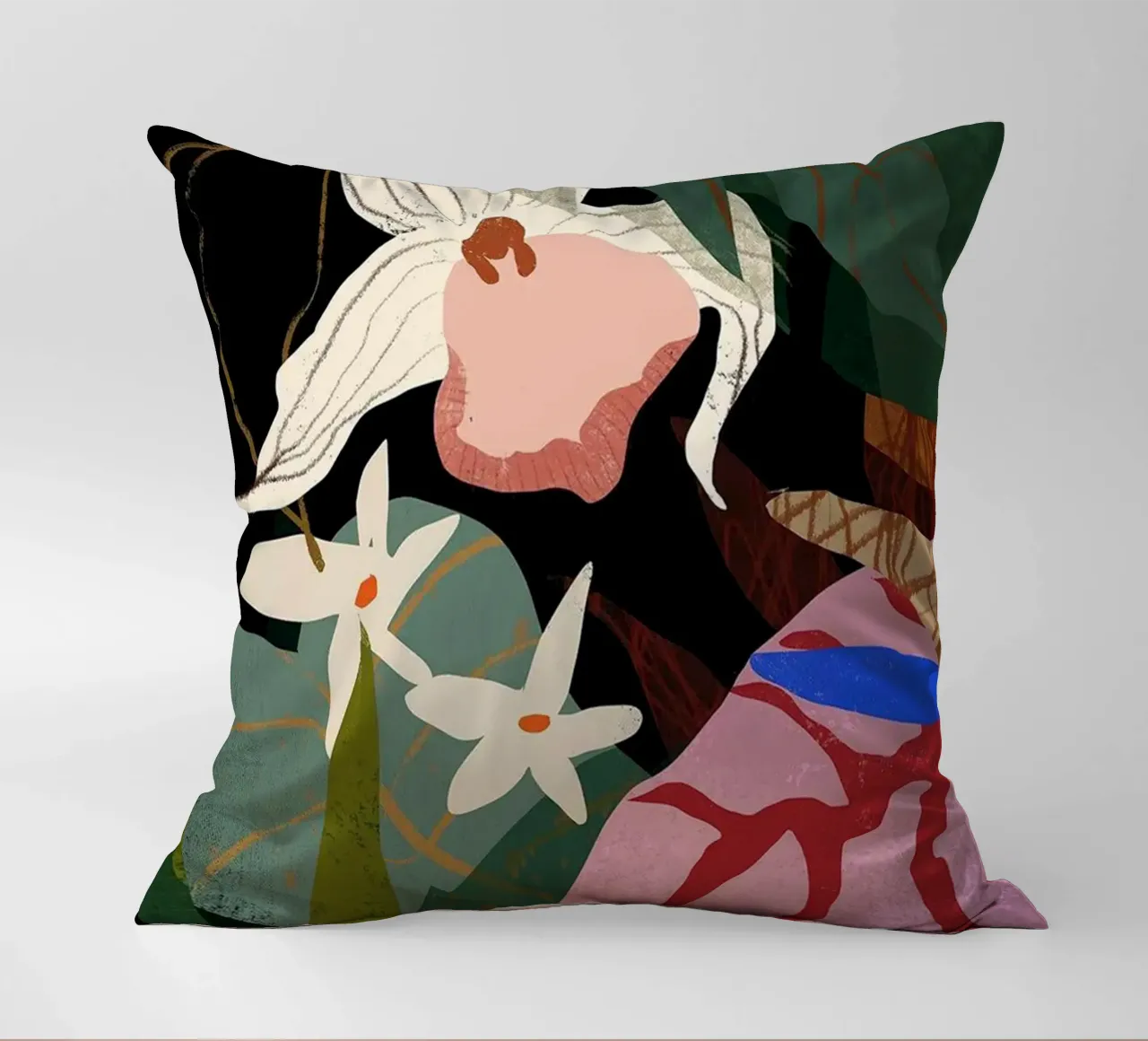 orchidée fleur exotique forêt arty goyave coussin de kopok first