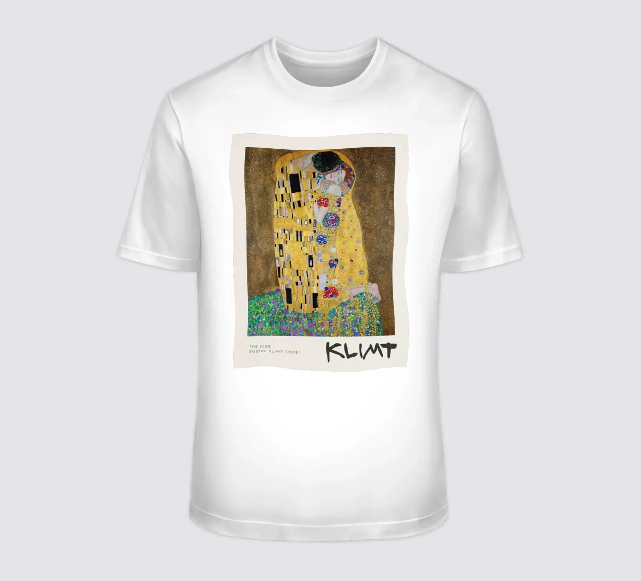 Gustave Klimt - La mostra sul bacio t-shirt da Show Art