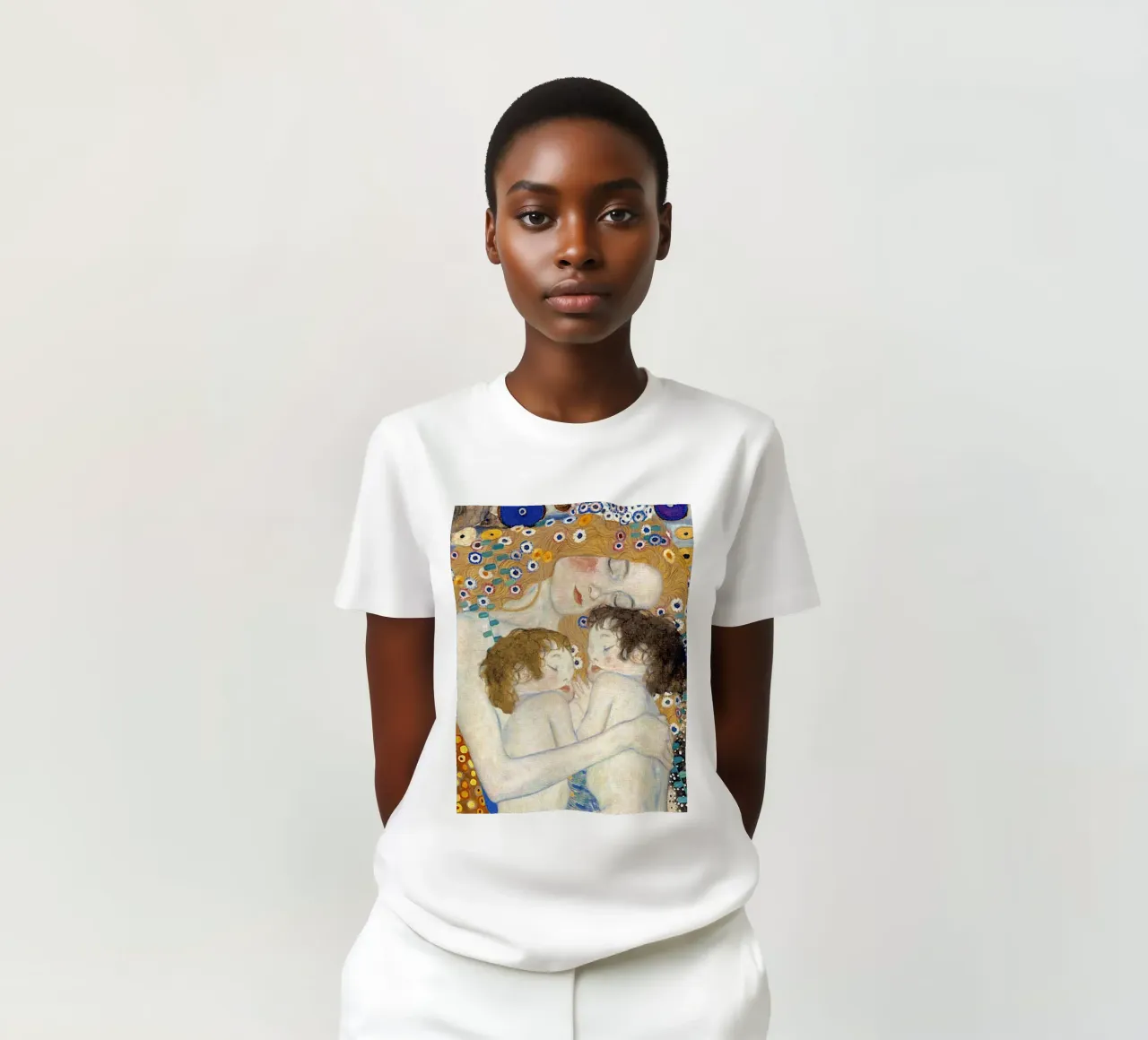 Madre e gemelli I - Gustav Klimt t-shirt da Show Art
